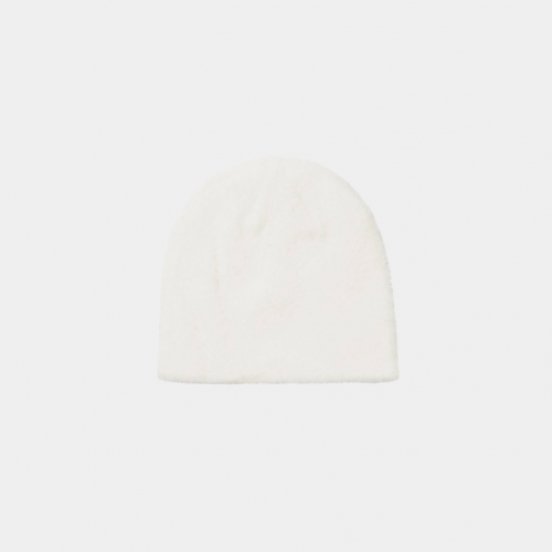 Шапка thisisneverthat Shaggy No Cuff Beanie Off White
