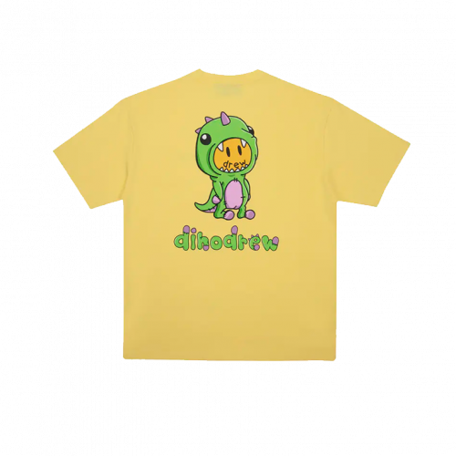 Drew House Dinodrew SS22 Tee Pastel Yellow
