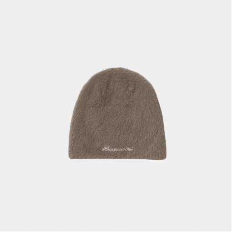 Шапка thisisneverthat Shaggy No Cuff Beanie Mud