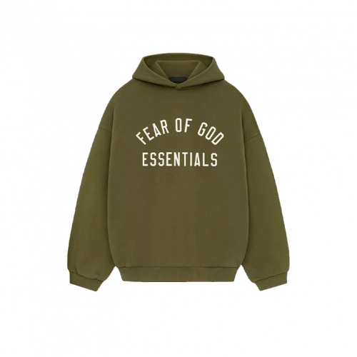 Худи Fear Of God Essentials Fleece Hoodie Military