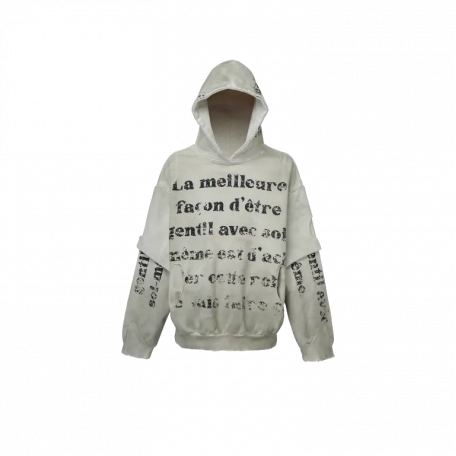 FIRE 2 COLD EGO Sweatshirts Unisex White Gray
