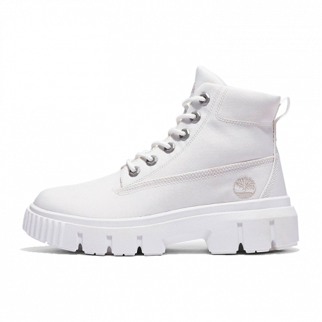 Timberland Greyfield Canvas Boots White (W)