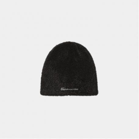 Шапка thisisneverthat Shaggy No Cuff Beanie Off Black