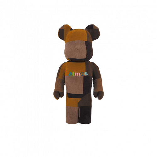 Bearbrick x atmos x Sean Wotherspoon 1000% Brown