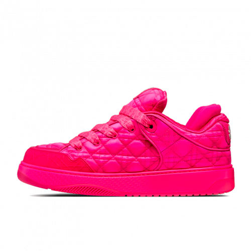 Кроссовки Dior B9S Skater ERL Fuchsia Kumo Cannage Satin