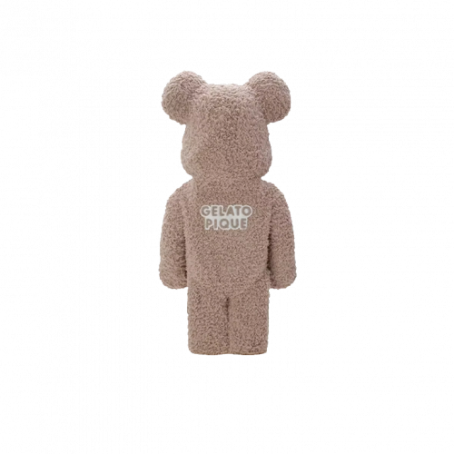 Bearbrick x Gelato Pique Pajamas 1000% Brown