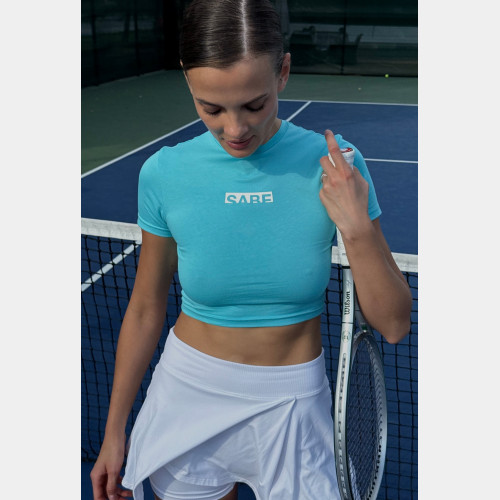 Футболка Sabe Logo T-Shirt Slim Azure