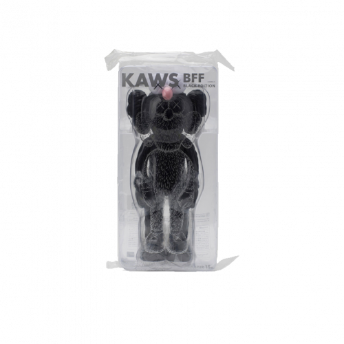 KAWS BFF Open Edition Vinyl Figure Black