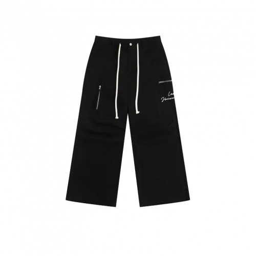 Atry Cotton Casual Pants Black