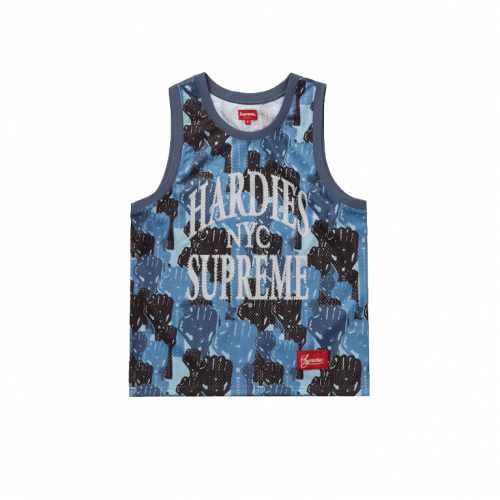 Джерси Supreme Camo Basketball Jersey Blue
