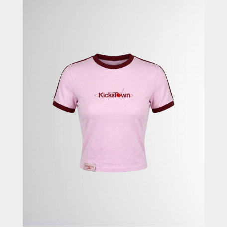 Футболка Sabe Cherry Logo T-Shirt Slim Pink