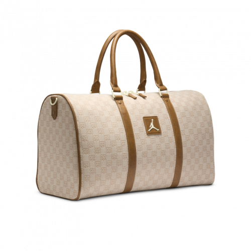Jordan Monogram Duffle Bag Beige Cream