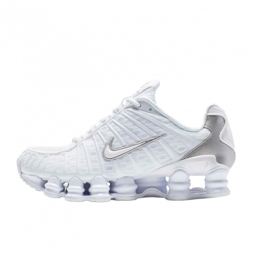 Кроссовки Nike Shox TL White Metallic Silver