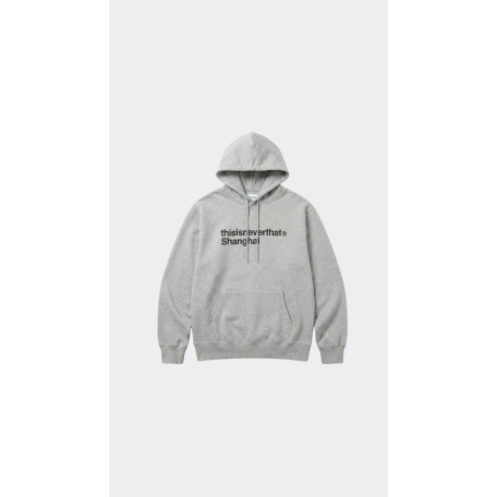 Худи thisisneverthat T-Logo Hoodie Shanghai Grey