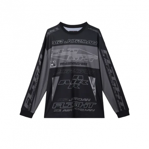 Air Jordan MVP Graphic Sweatshirt Black Grey