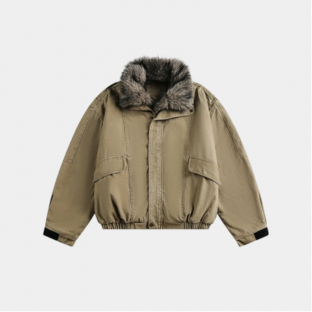 Куртка Ich Mode Distressed Mountain Jacket Khaki
